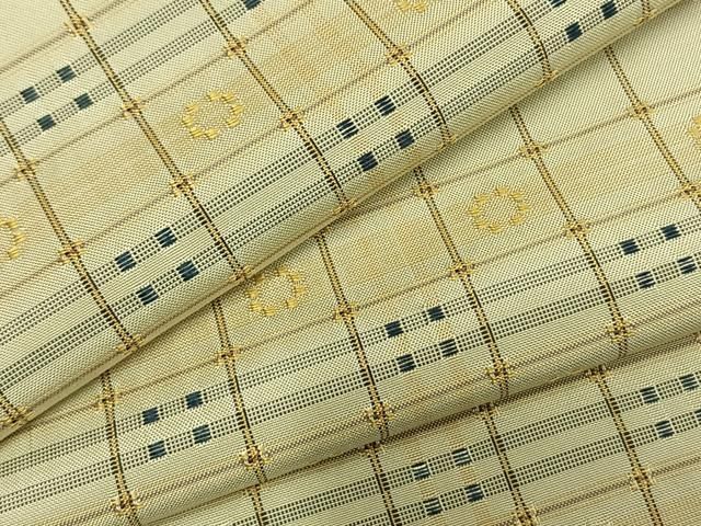 平和屋着物○本草木染作家 圓啓 色無地 浅縹色 正絹 逸品 未