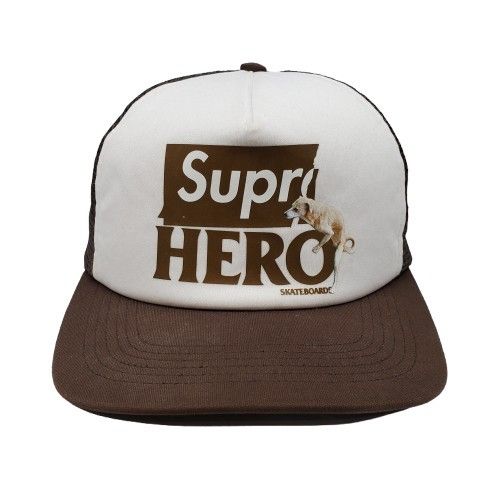 SUPREME×ANTI HERO SUPREME×ANTI HERO 22ss Mesh Back 5-Panel Cap