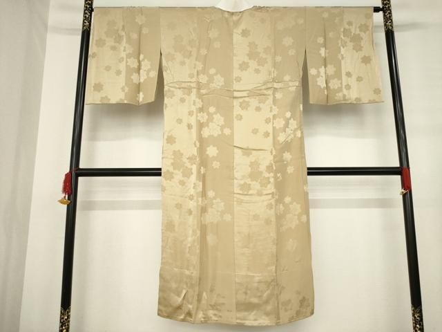 平和屋着物□長襦袢 無双仕立て 鱗地紋 正絹 逸品 AABC5804cs 平和屋着物○