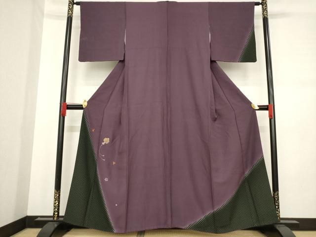 平和屋着物●訪問着　刺繍　打ち出の小槌　正絹　逸品　AABD7639ck 平和屋着物○訪問着 刺繍 打ち出の小槌 正絹 逸品 AABD7639ck