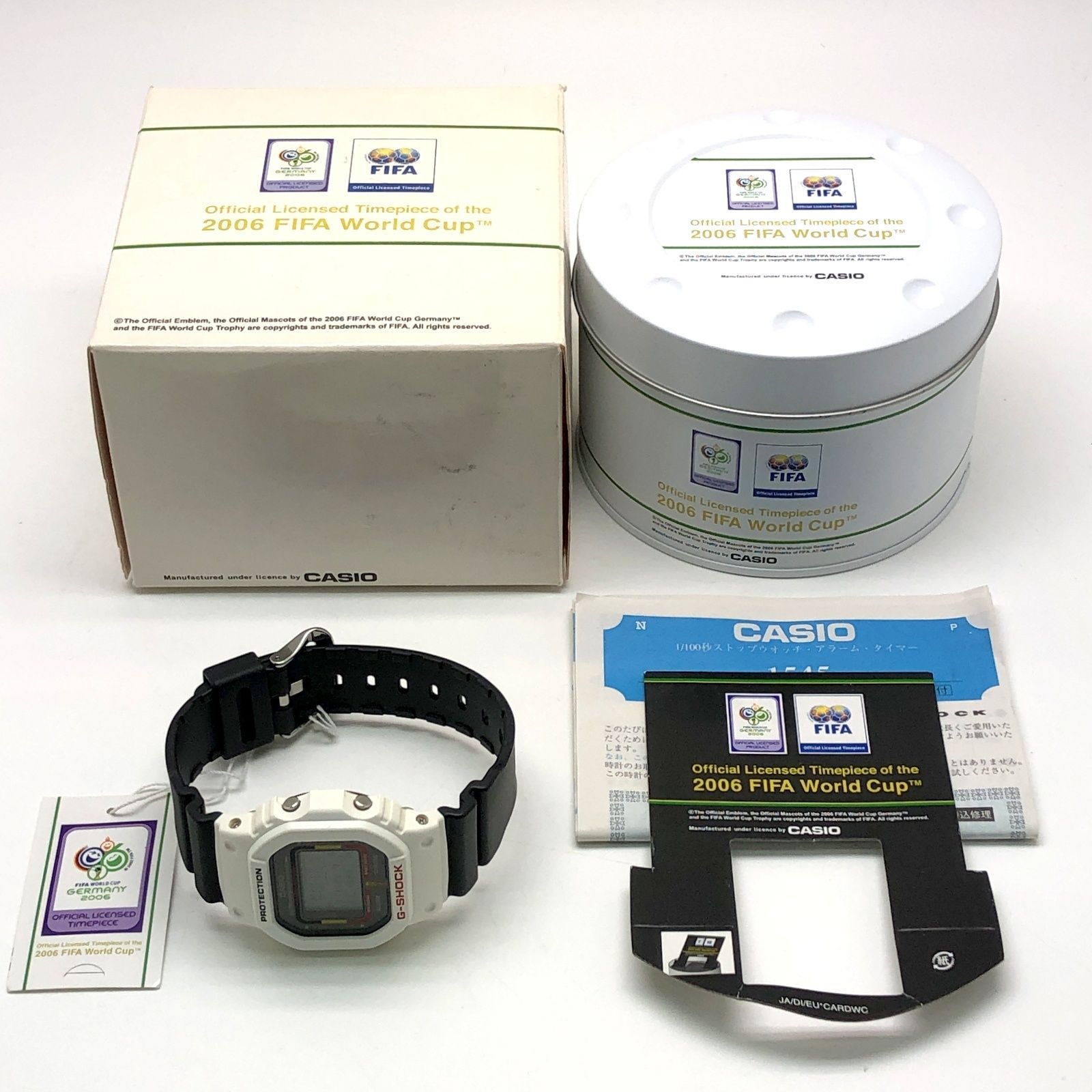 G-SHOCK ジーショック DW-5600WC-1 FIFA World Cup 2006 ワールド 