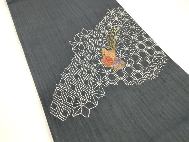 平和屋着物▽スリーシーズン 春夏秋 中国三大刺繍 相良刺繍 総刺繍