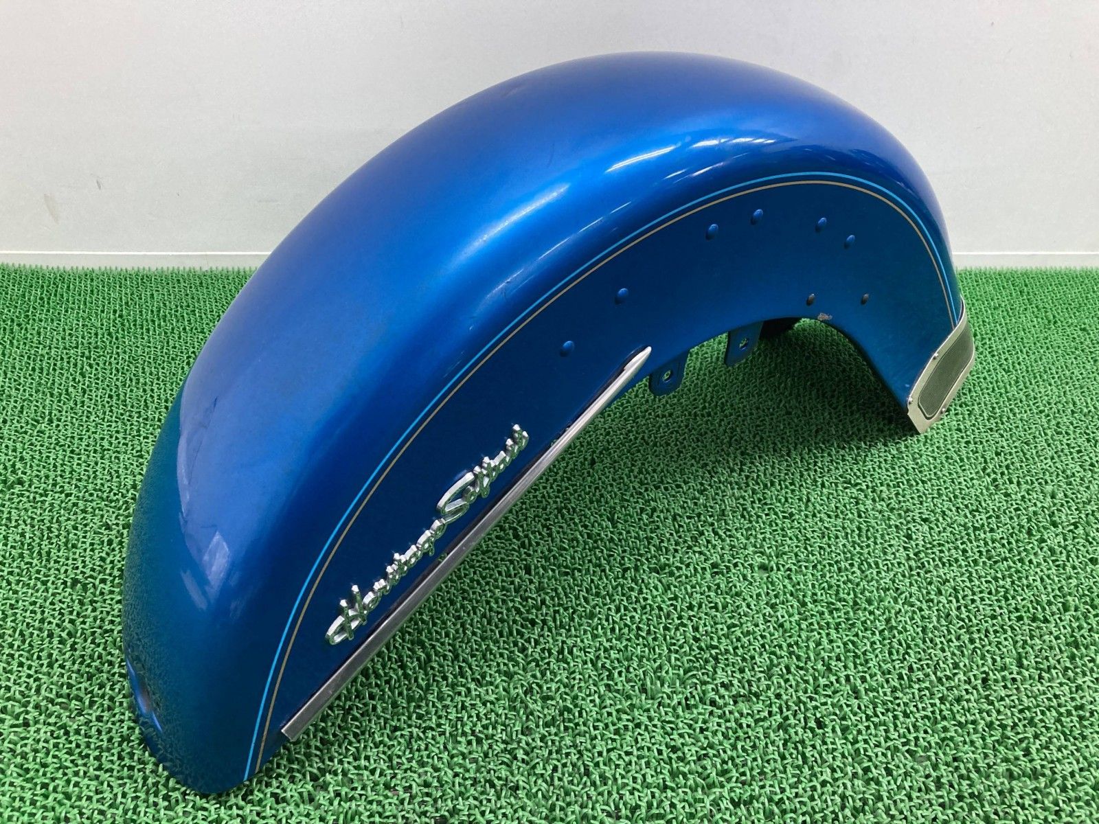 FLSTC1340 フロントフェンダー 青M ハーレー 純正 中古 ヘリテイジ