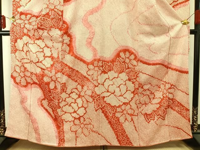 平和屋着物○豪華振袖 総絞り 草花文 正絹 逸品 AABD0679fy - メルカリ