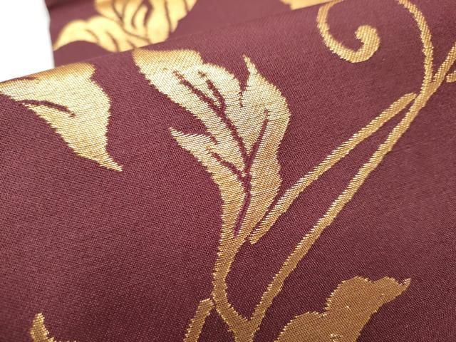 平和屋着物○全通柄 本袋帯 伊勢由 金糸 正絹 逸品 CABA5034hy - メルカリ