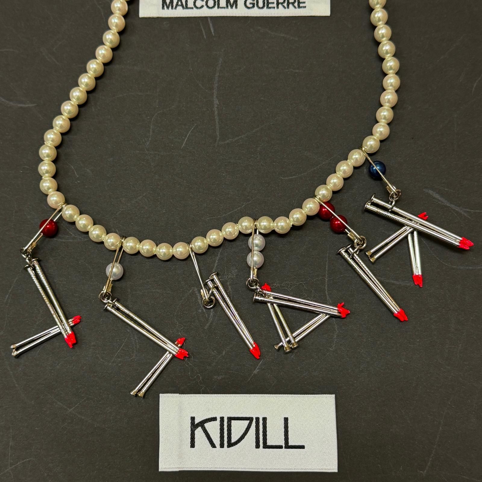 参考上代59400円 未使用 KIDILL × MALCOLM GUERRE クリスタルブラッド