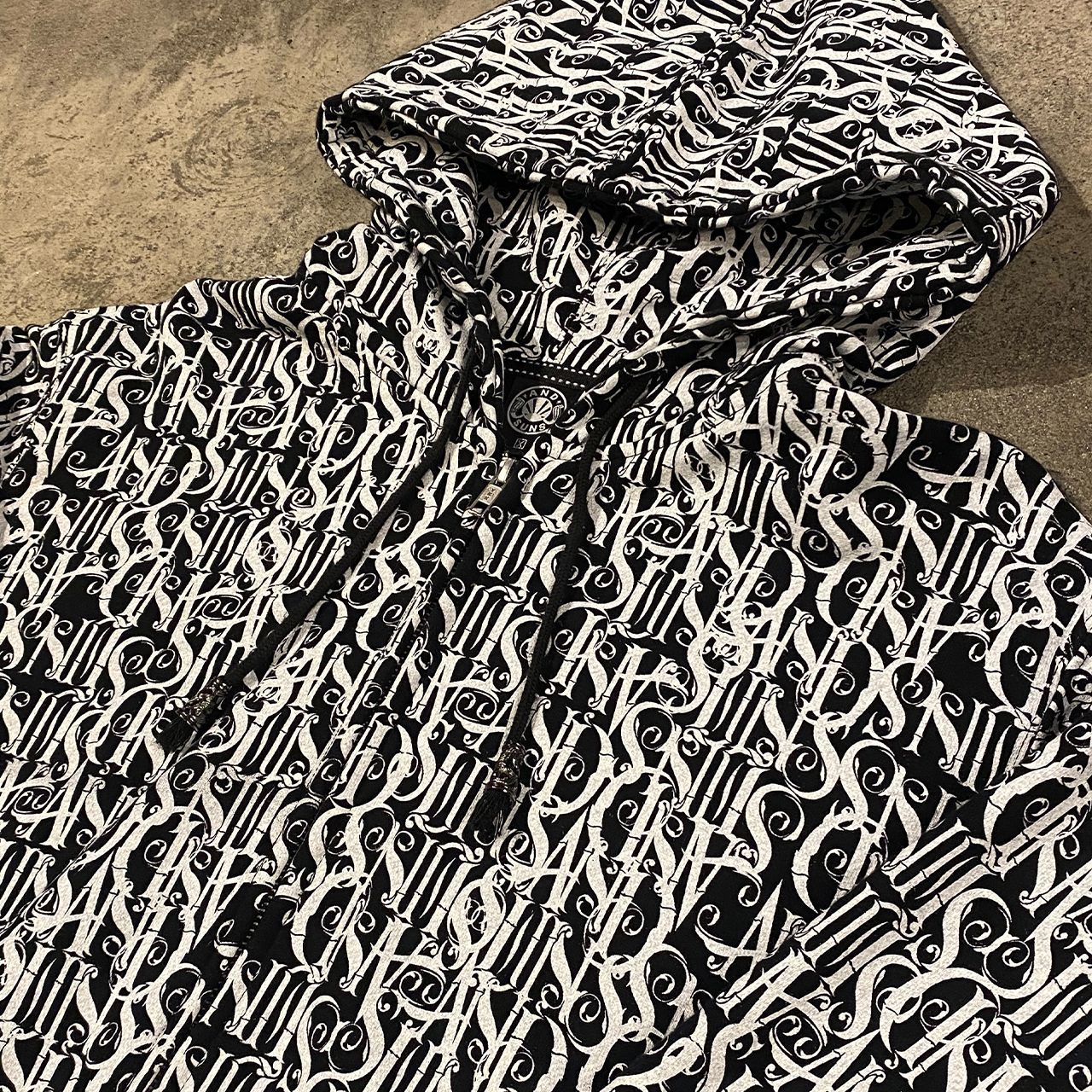 ANDSUNS L/S FULL-ZIP HOODED SWEAT アンドサンズ 長袖 ジップ 