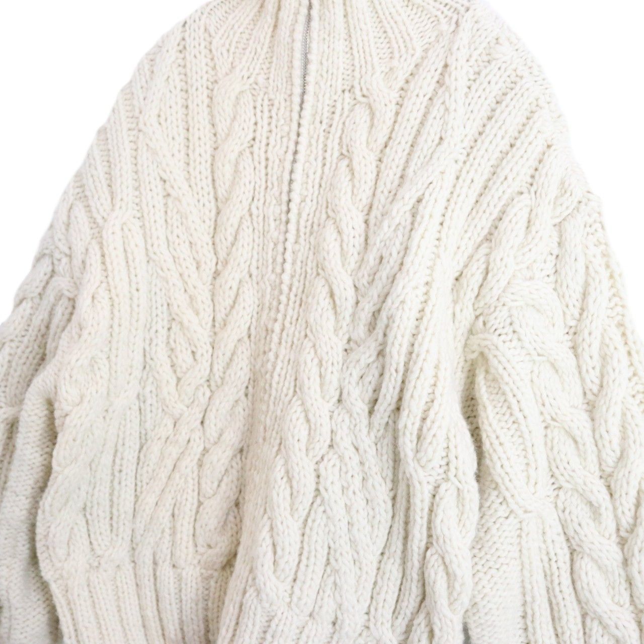 【中古A】TODAYFUL トゥデイフル FREE レディース カーディガン ボリュームハンドニットカーディガン 24AW ジップアップ 12420516 白 中古A 古着 中古A】TODAYFUL トゥデイフル FREE レディース カーディガン