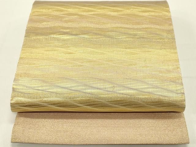 平和屋着物○ひなや工房 くむ・あむ・おる 伊豆蔵明彦 組織 太鼓柄袋帯