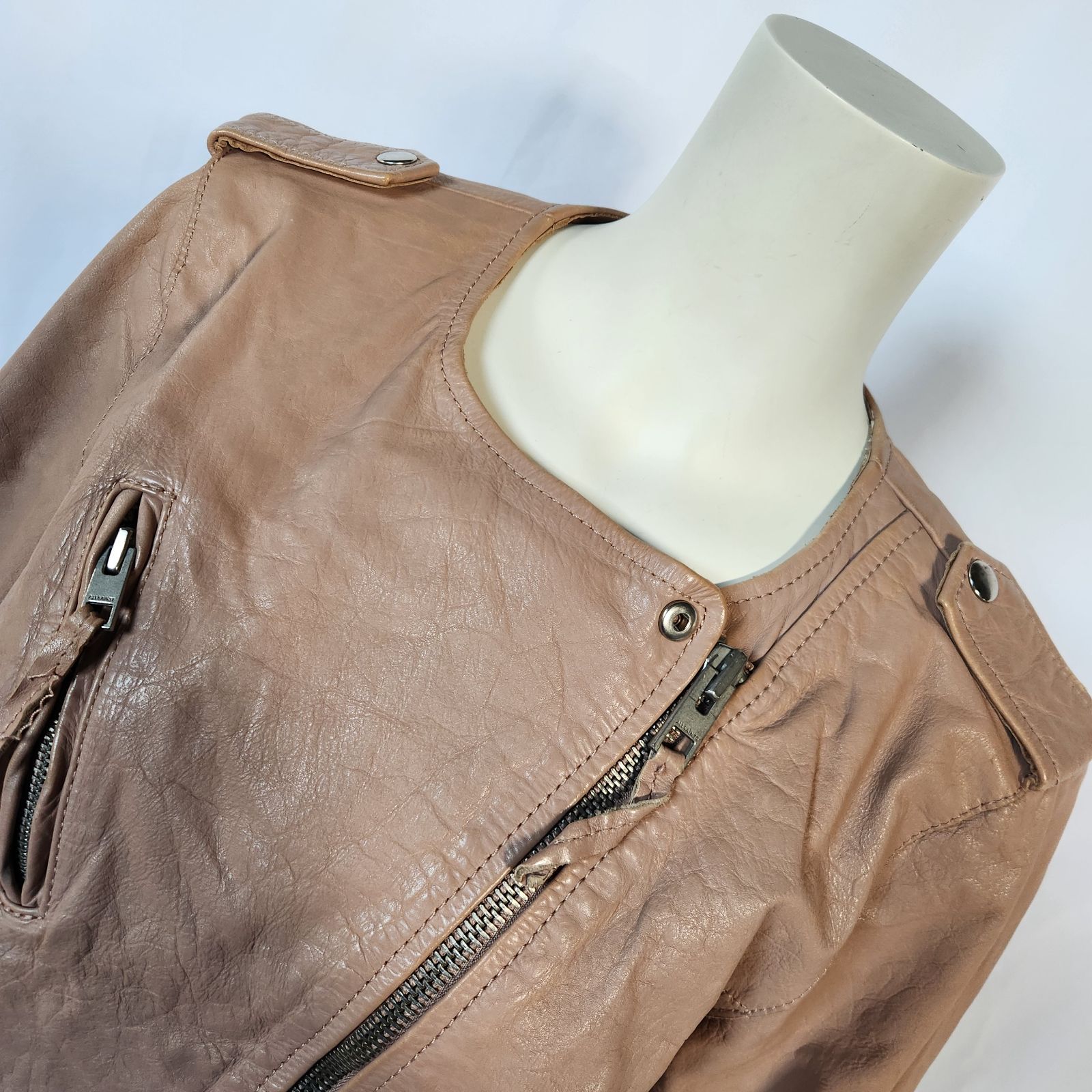 オールセインツ All Saints ダブルライダース レザージャケット