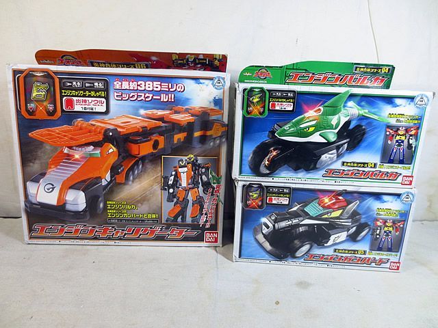 新品同様 バンダイ 炎神戦隊ゴーオンジャー ガンバルオー エンジン