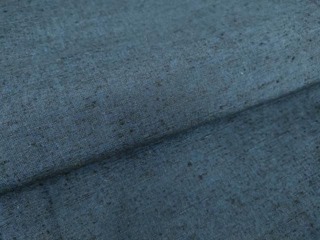 平和屋着物●男性　紬　アンサンブル　紺藍色　正絹　逸品　DAAY9353az 平和屋着物○男性 紬 アンサンブル 紺藍色 正絹 逸品 DAAY9353az