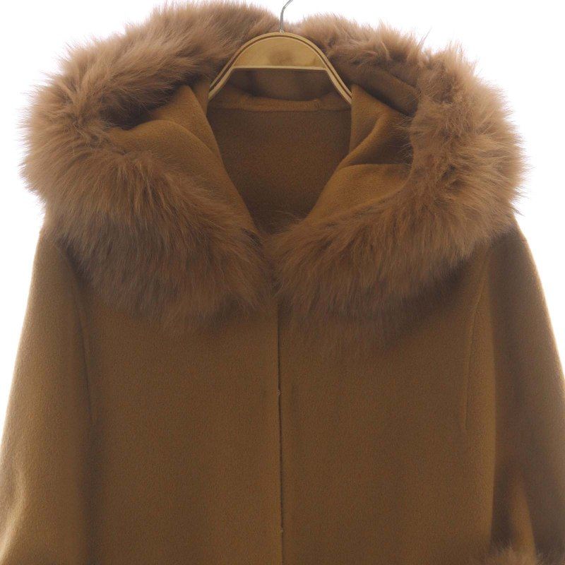 Diagram ダイアグラム ウール フェイクファー フード コート 36 ダイアグラム グレースコンチネンタル Diagram GRACE CONTINENTAL