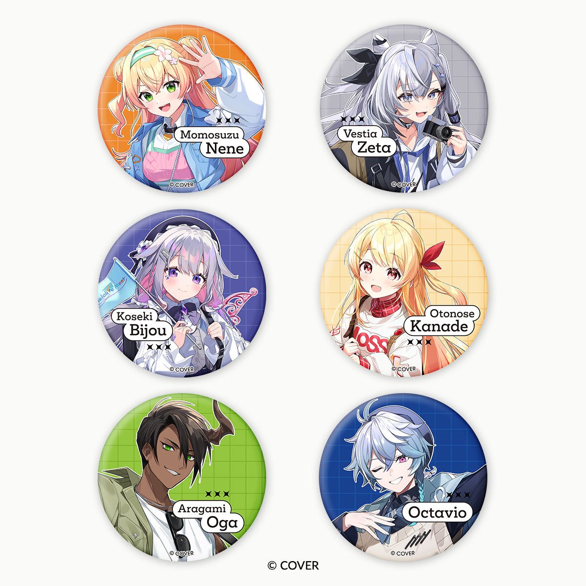 角巻わため hololive Meet 2025 特典　缶バッジ 角巻わため hololive Meet 2025 特典 缶バッジ 角巻わため hololive Meet