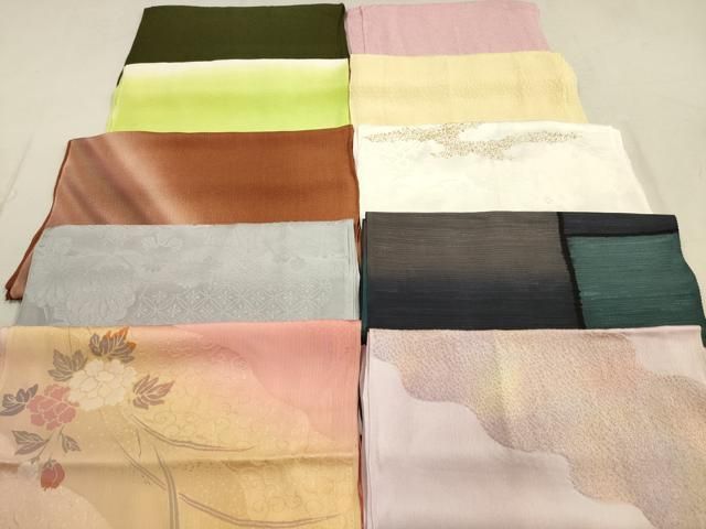 平和屋本店□和装小物 帯揚げ10枚 逸品 未使用 DZAA10763kh5 平和屋本店