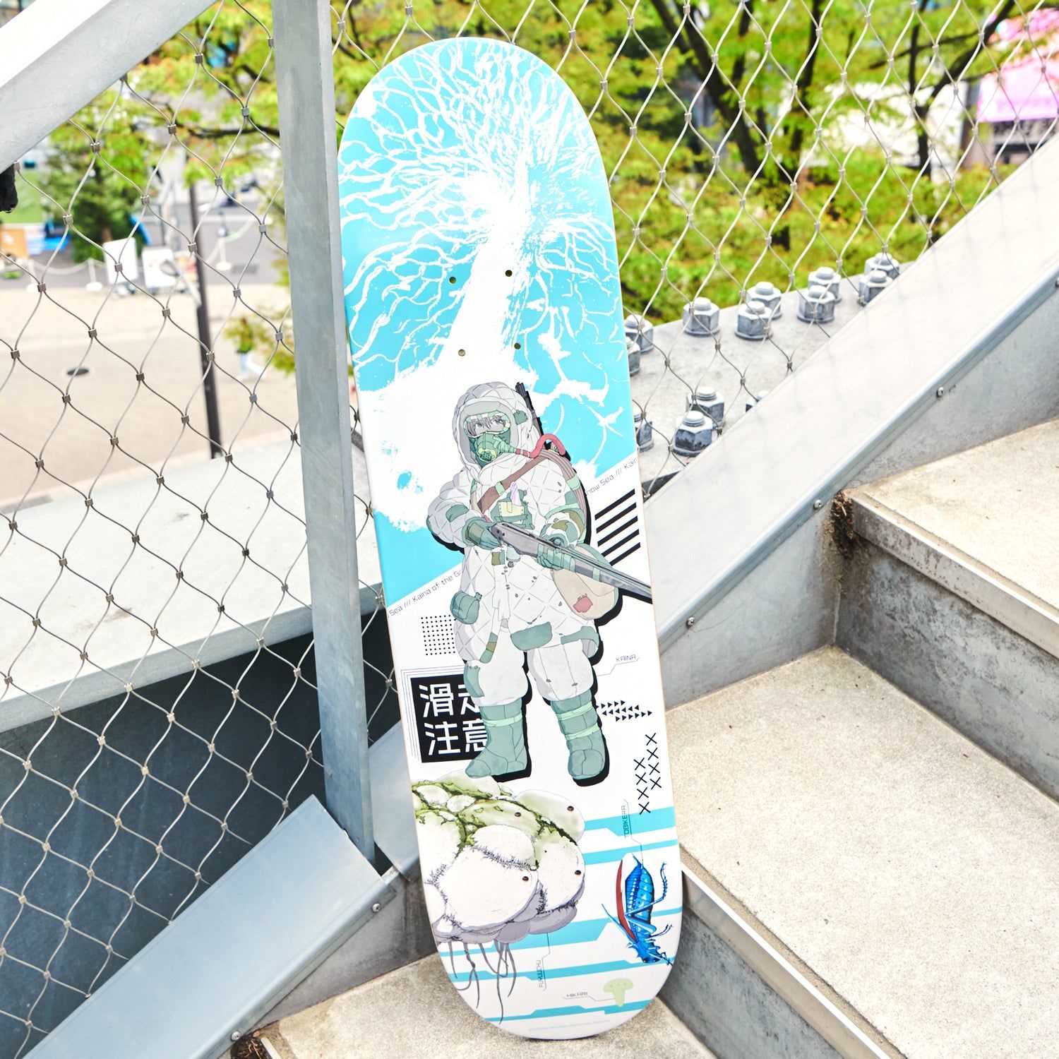 TVアニメ 大雪海のカイナ スケートボードデッキ カイナ