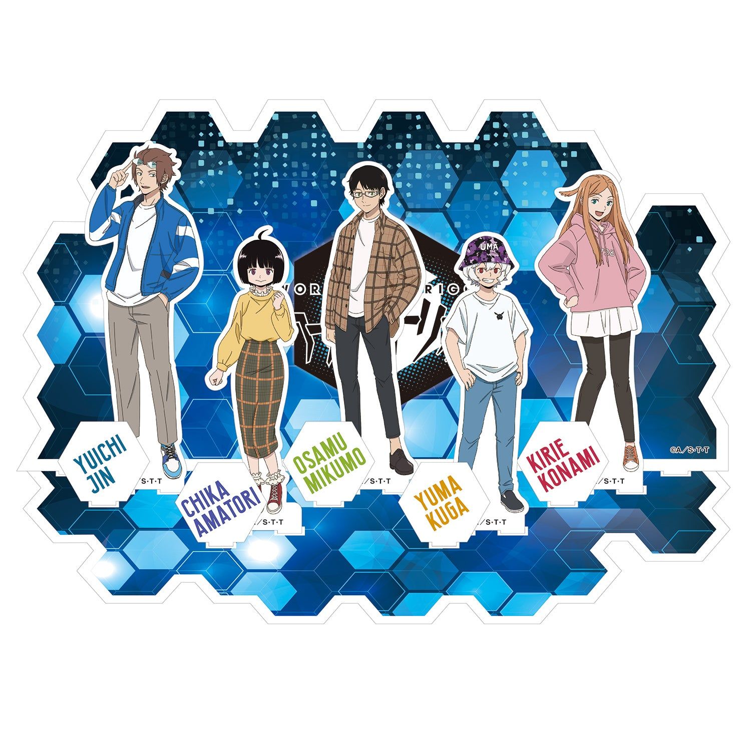 ワールドトリガー　アクリルジオラマ　6点セット 新品】ワールドトリガー アクリルスタンド＜ジオラマ＞ - メルカリ