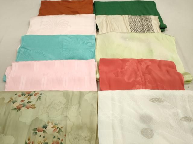 平和屋着物☆和装小物 帯揚げ10枚セット 正絹 逸品 DAAX2462xg 平和屋着物