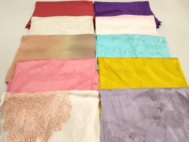 平和屋着物★和装小物　帯揚げ10枚セット　正絹　逸品　DAAX2378xg 平和屋着物☆和装小物 帯揚げ10枚セット 正絹 逸品 DAAX2378xg 平和屋着物