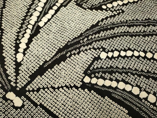 平和屋着物○豪華振袖 総絞り 舞蝶文 黒地 正絹 逸品 DAAX8504du 平和