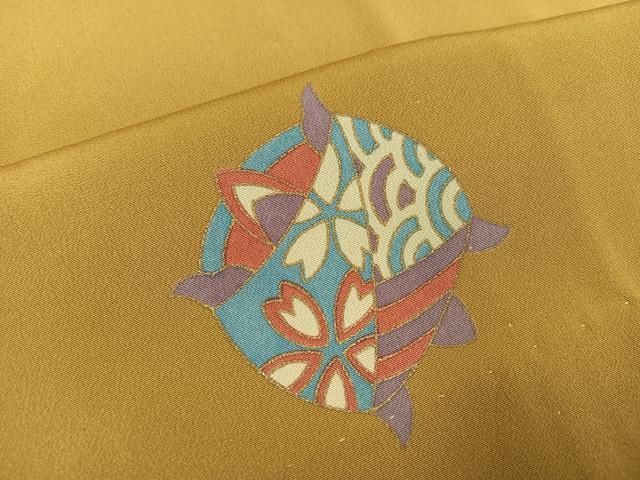 平和屋着物●長襦袢　無双仕立て　月兎　犬　張り子　糸巻　毬　半衿刺繍　正絹　逸品　AABD4422ph 平和屋着物○長襦袢 無双仕立て 月兎 犬 張り子 糸巻 毬 半衿刺繍