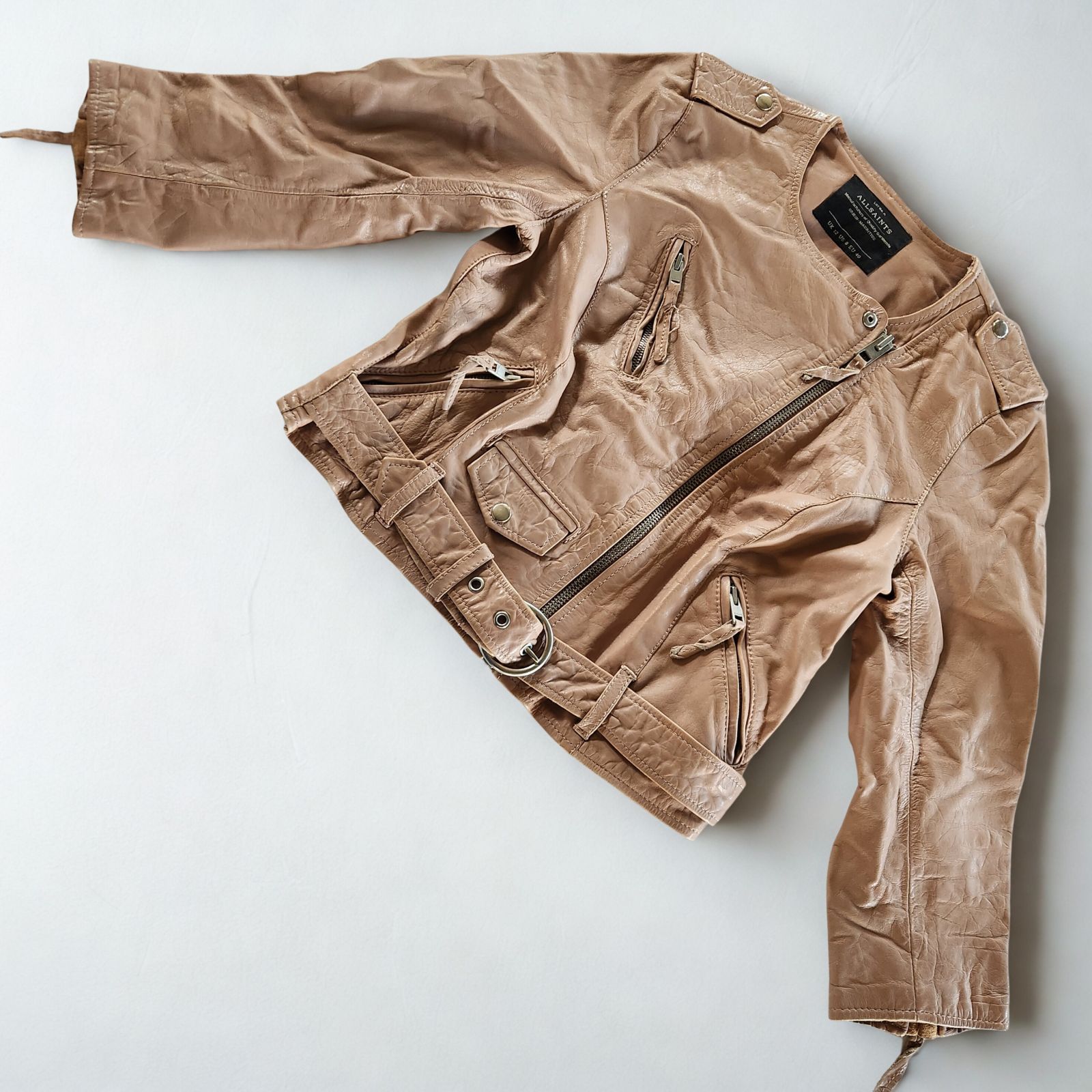 オールセインツ All Saints ダブルライダース レザージャケット