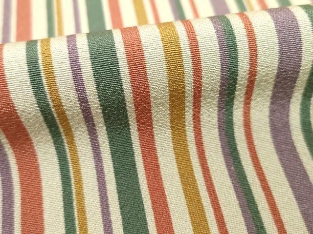 平和屋着物○上質な小紋 縞 正絹 逸品 AABD4360ck - メルカリ