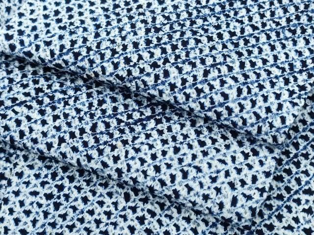 平和屋着物∴夏物 浴衣 有松鳴海絞り 三浦絞り 綿 逸品 CABA0496ng