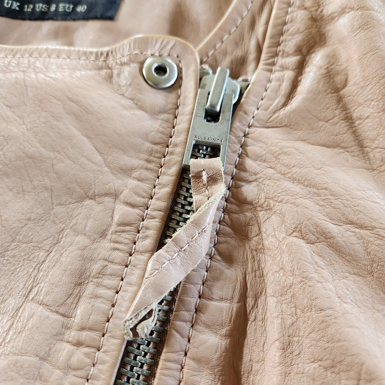 オールセインツ All Saints ダブルライダース レザージャケット