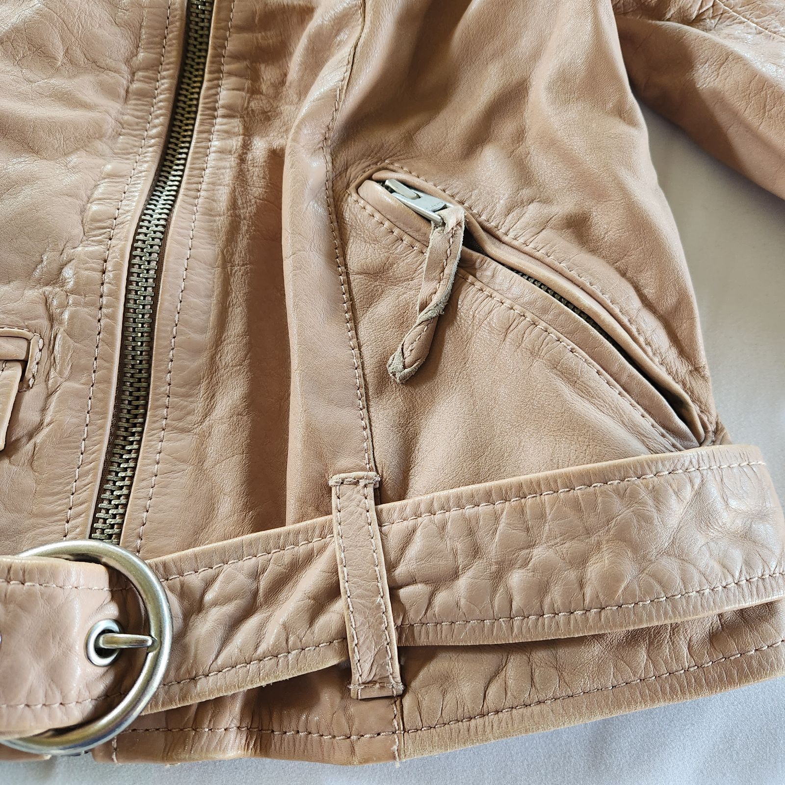 オールセインツ All Saints ダブルライダース レザージャケット