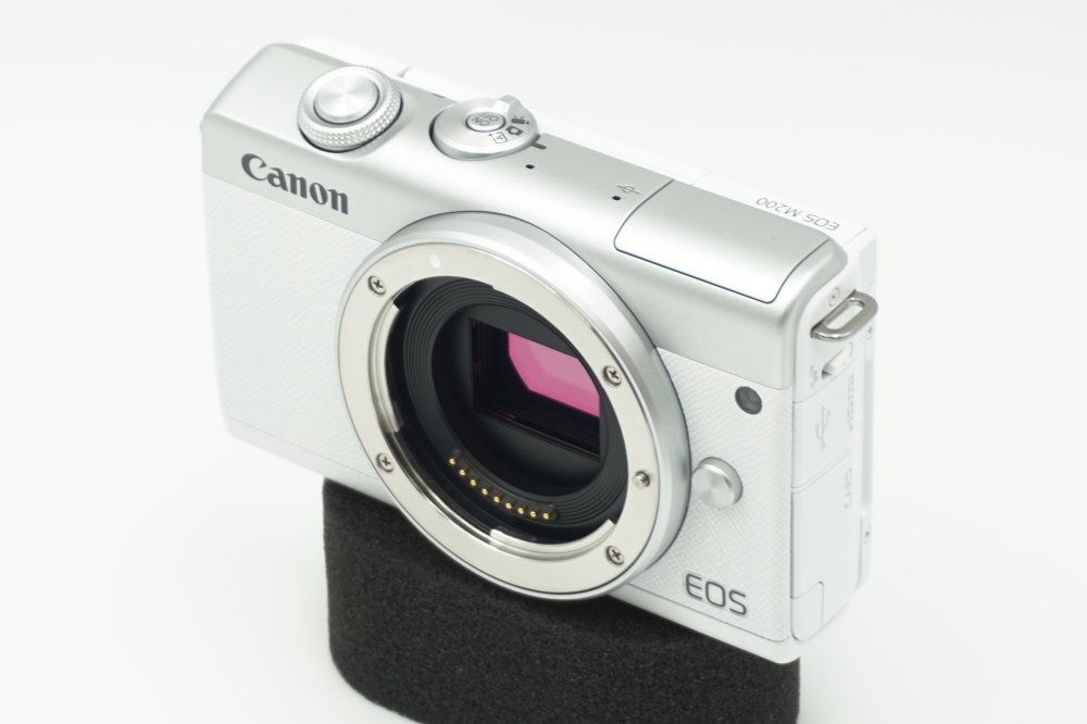 Canon ミラーレス一眼カメラ EOS M200 ボディー ホワイト EOSM200WH