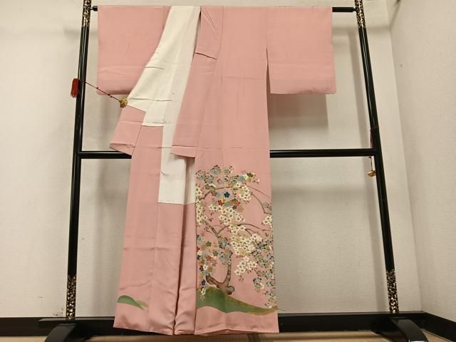 平和屋着物○豪華色留袖 稲穂 正絹 逸品 AABD0896ck 平和屋着物○豪華