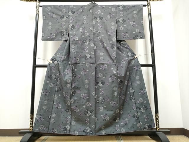 平和屋着物○本場大島紬 7マルキ 薔薇 正絹 逸品 CABA4807hy - メルカリ