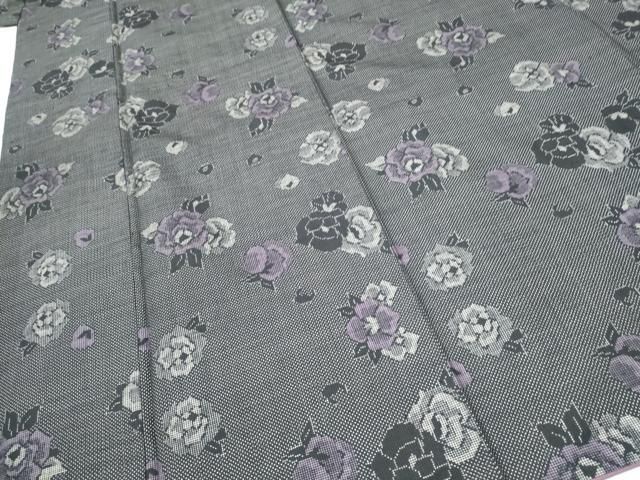 平和屋着物○本場大島紬 7マルキ 薔薇 正絹 逸品 CABA4807hy - メルカリ