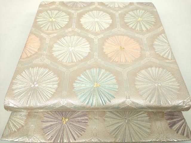 平和屋着物○つけ帯 皇金漆宝箔 金銀糸 正絹 逸品 DAAZ0261ps