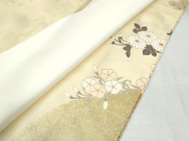 平和屋着物○友禅作家 藤井一乃和 色留袖 手描き 童子 金糸 正絹 逸品