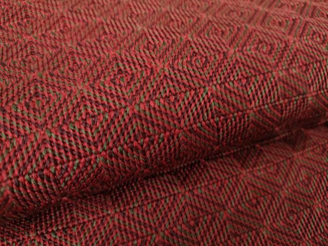 平和屋着物○八寸名古屋帯 入子菱柄 正絹 逸品 DAAZ0283ps 平和