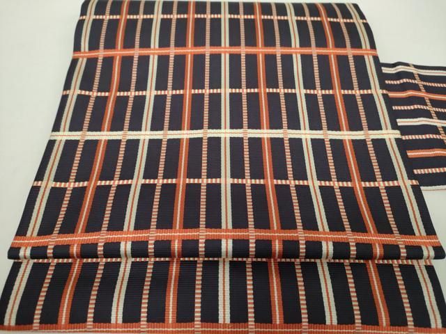 平和屋着物●全通柄九寸名古屋帯　吉野間道　正絹　逸品　DAAZ0293ps 平和屋着物○全通柄九寸名古屋帯 吉野間道 正絹 逸品