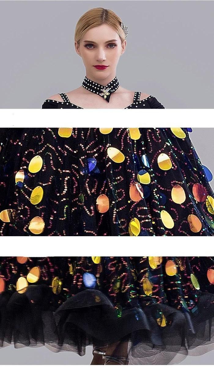 社交ダンスドレス フロート 上品 長袖 スタンダード 社交ダンス衣装