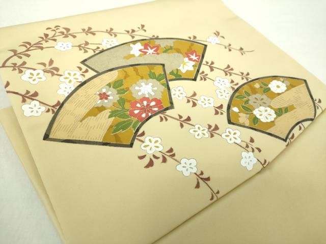 枝垂れ花 地紙重ね花文