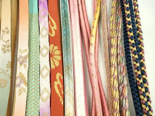 平和屋着物○和装小物 帯締め20本セット 高麗組 浮き目絡み 礼装