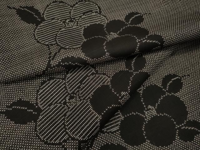 平和屋着物○本場大島紬 7マルキ 枝椿 正絹 逸品 CABA1791ut - メルカリ