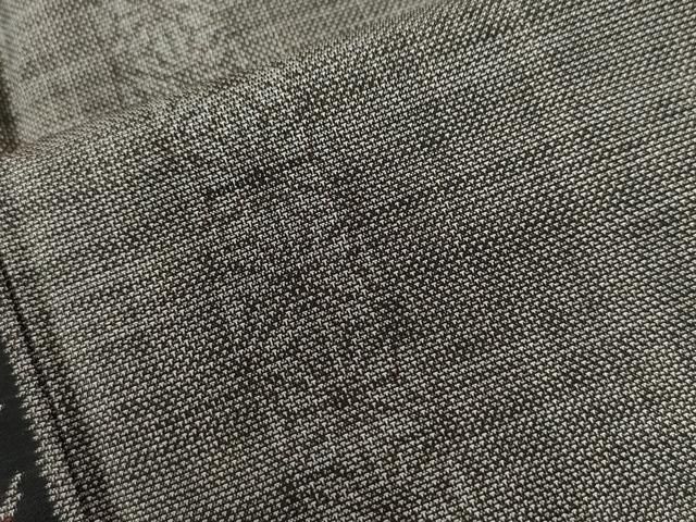 平和屋着物●本場大島紬　9マルキ　飛鶴麻の葉間道　正絹　逸品　CAAZ3261yc 平和屋着物○本場大島紬 9マルキ 飛鶴麻の葉間道 正絹 逸品 CAAZ3261yc