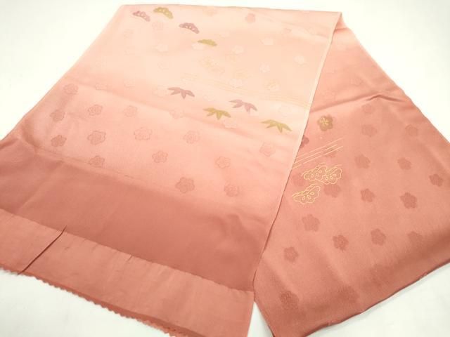 平和屋着物 和装小物 帯締め 帯揚げセット 松竹梅 暈し染め 金彩 ju