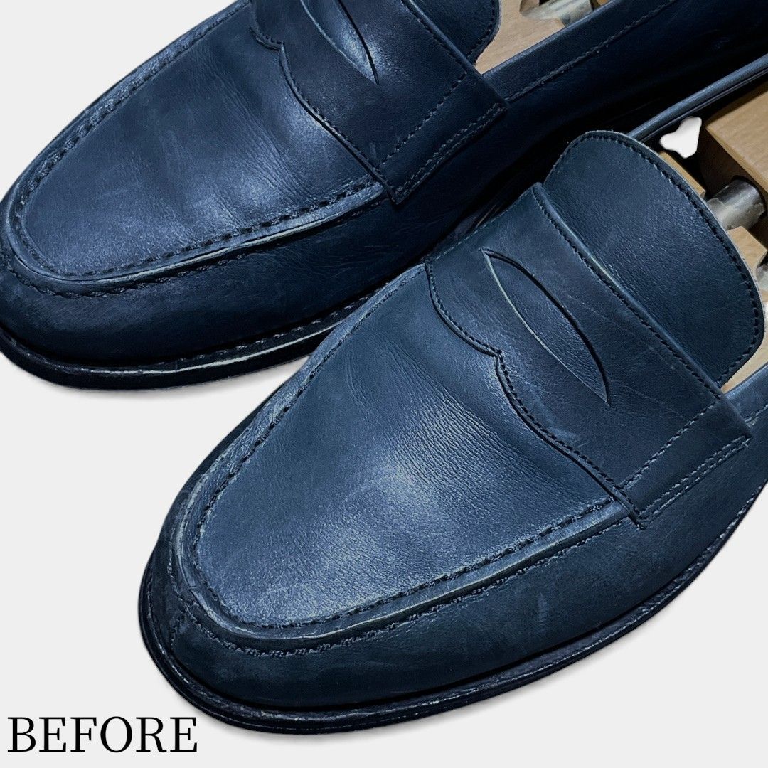 ジャランスリワヤ ネイビー ローファー 98605 ○ジャランスリワヤ