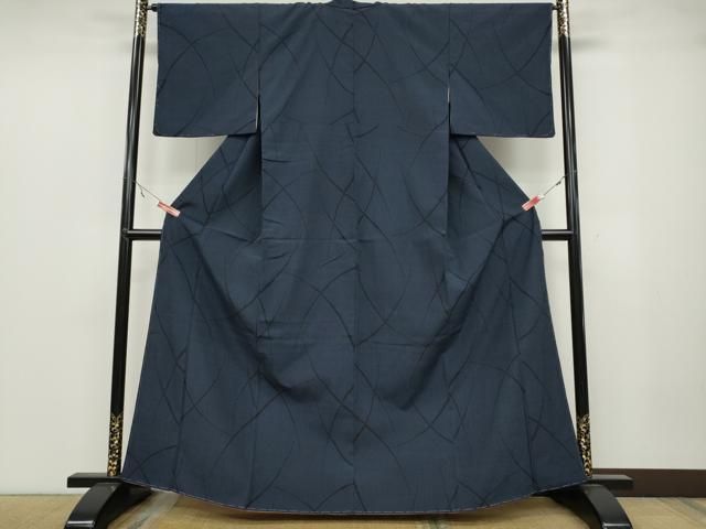 平和屋着物○本塩沢 芝草文 正絹 逸品 CABA1724ut - メルカリ