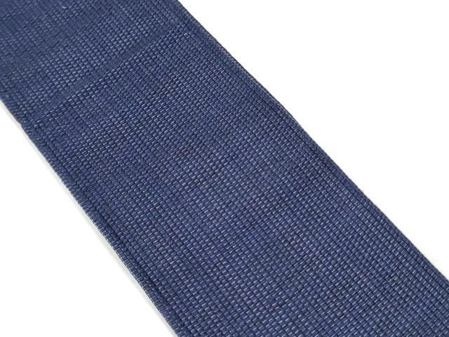 平和屋着物○男性 本場筑前博多織 角帯 霞文 村田金平作 証紙付き