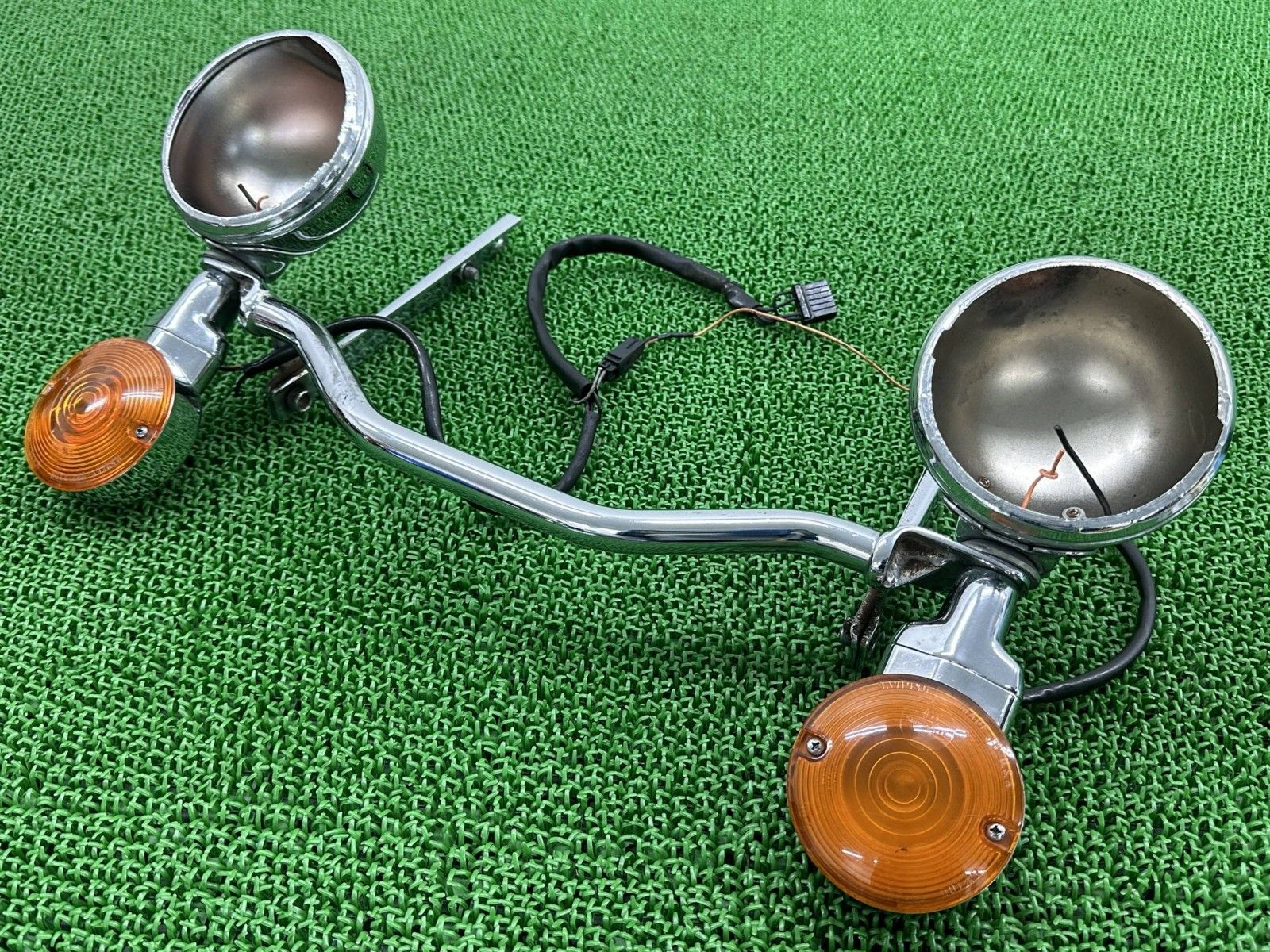 FLSTF1340 フォグランプ ハーレー 純正 バイク 部品 ソフテイル エボ