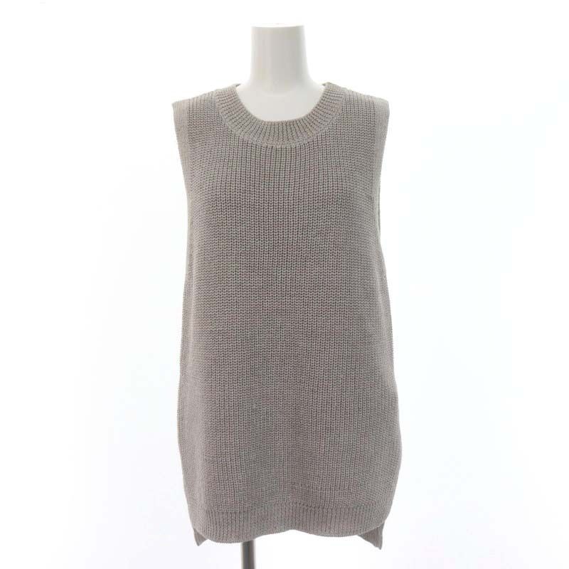 グレー ノースリーブ ベスト AOYAMA 【洋服の青山】オールシーズン グレー系 セレモニーベスト