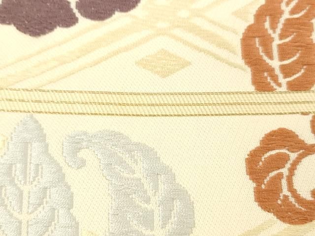 平和屋着物○俵屋 人間国宝 喜多川平朗 有職織物 九寸開き名古屋帯